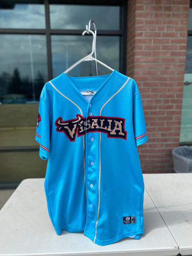 Visalia Blue Toros Game Worn Jersey