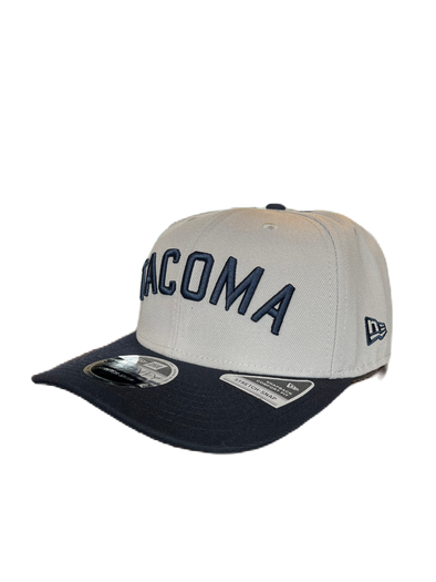 Tacoma Rainiers New Era 9Seventy Gray Navy Tacoma Stretch Snap