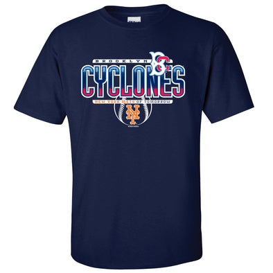 Brooklyn Cyclones Mens Wick Affiliate Tee