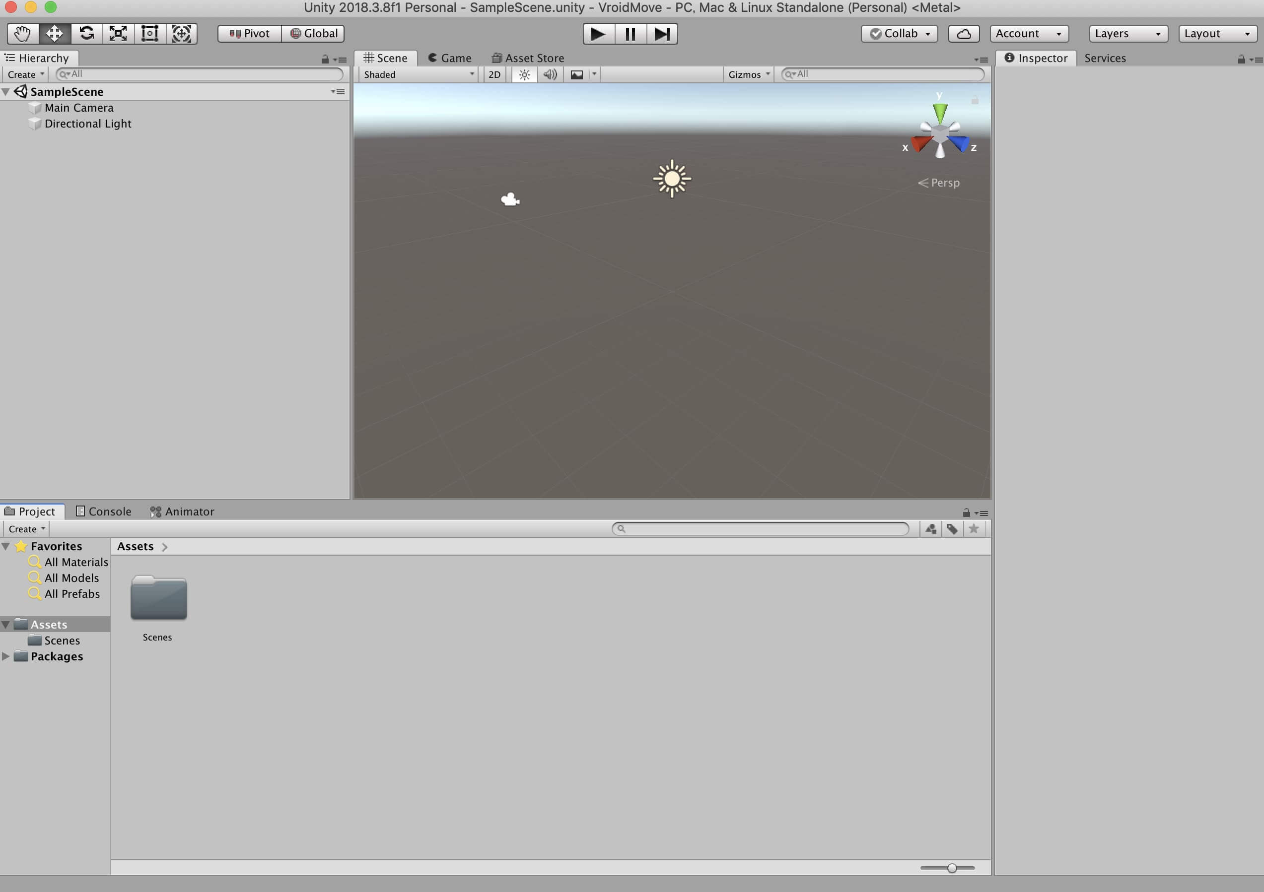 UnityHubでプロジェクト作成