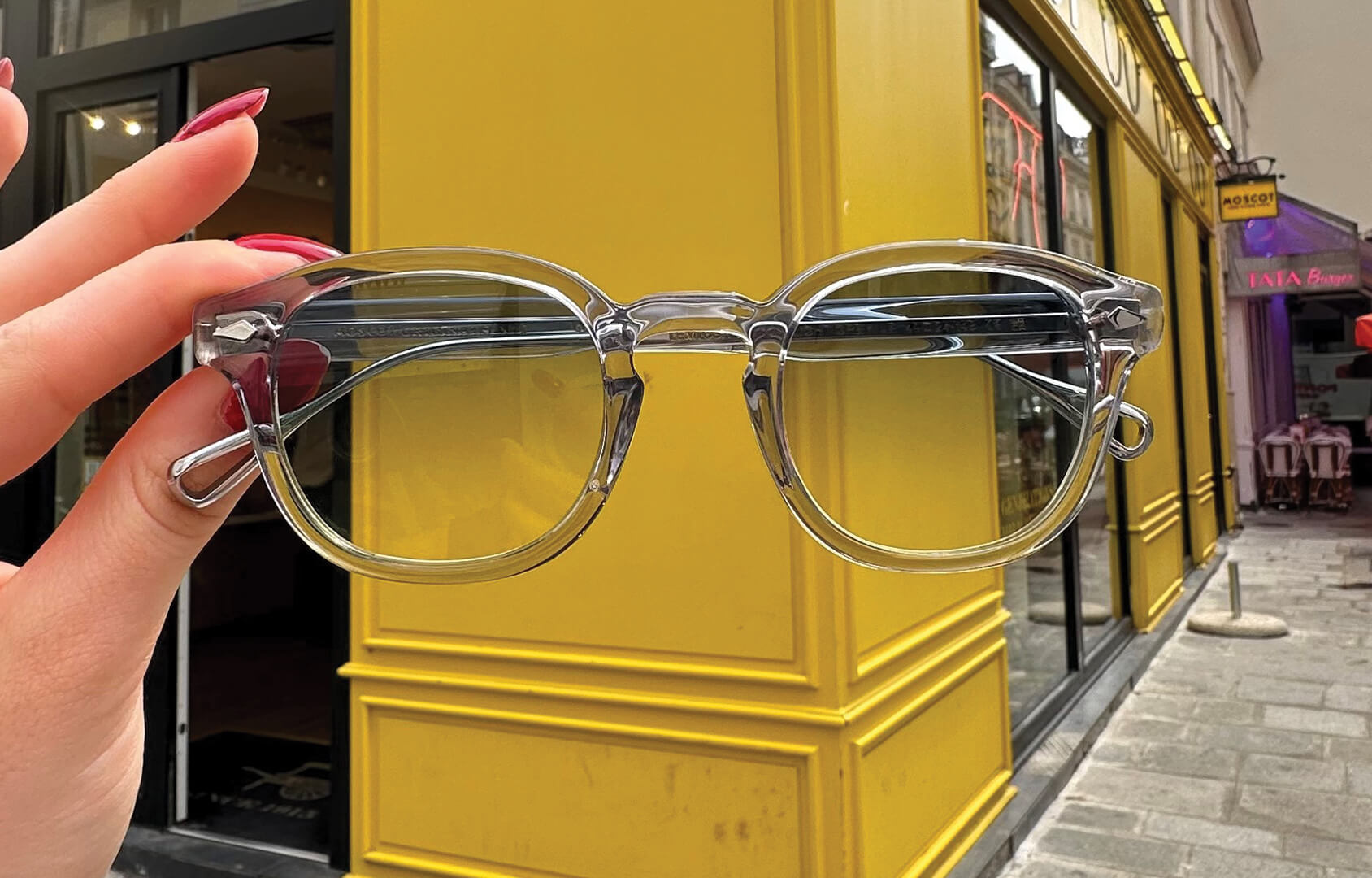 The LEMTOSH-TT Limited Editions - only available in Paris MOSCOT Shops