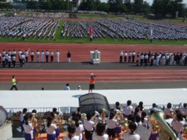 富山市連合運動会の様子