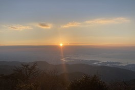 六甲ガーデンテラスの初日の出