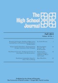 The High School Journal cover