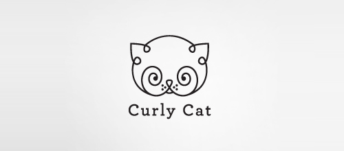 Curly Cat logo