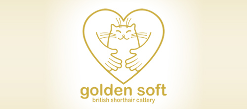 golden soft logo