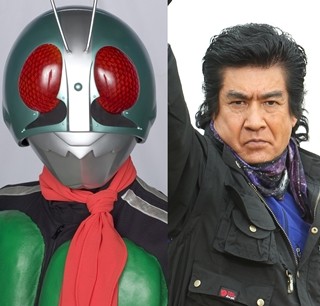 本郷猛再び! 藤岡弘、が38年ぶりに仮面ライダー1号に変身 -『仮面ライダー大戦』