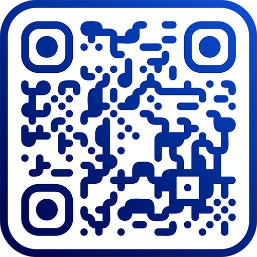 QR code linking to the app's Play Store page