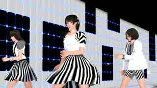 【第17回MMD杯予選】Perfume GLOBAL 【black256式LoveFoolモデル】