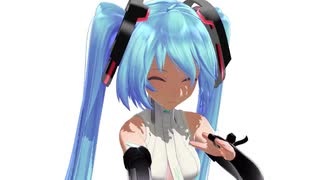 【MMD】ミクさんにパッピュムグローバル踊ってもらった【鼻歌】