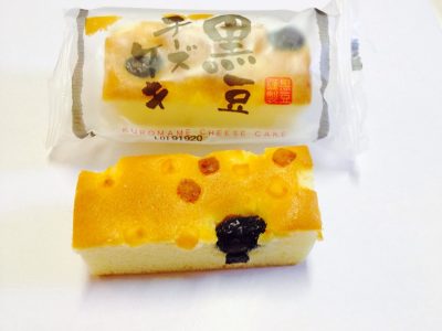 黒豆チーズケーキ