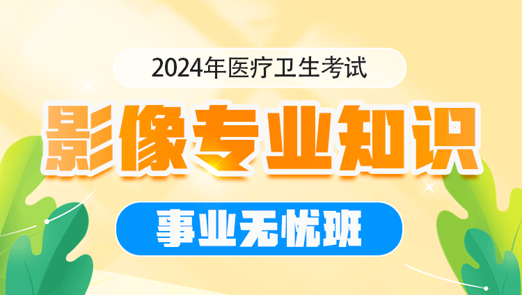 （含图书）2024年医疗卫生考试【影像专业知识】事业无忧班