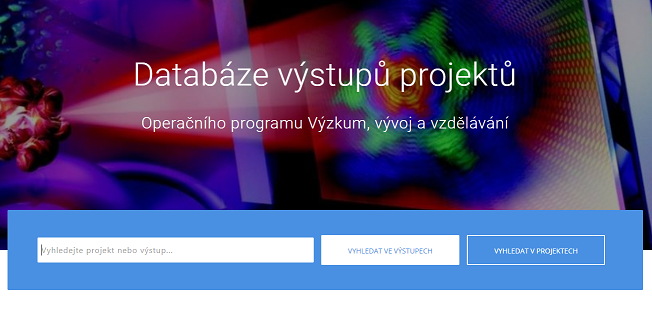 Databáze výstupů projektů OP VVV