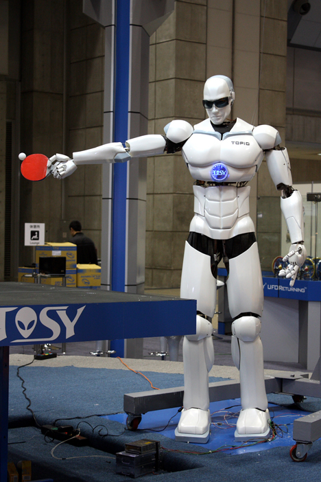 TOSY robot at iREX 2009 -- 