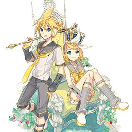 iXima 様 鏡音リン・レン10周年コラボイラスト