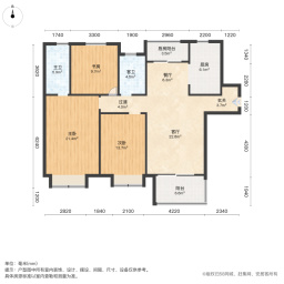 曲江美好时光3室2厅127.19㎡190万二手房图片