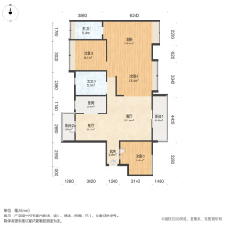 清江泓景5室2厅139㎡210万二手房图片