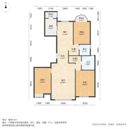 建邦华庭3室2厅151.07㎡308万二手房图片