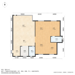 金辉中央铭著4室2厅143.71㎡197万二手房图片