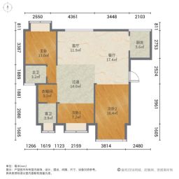 壹品江山3室2厅138.8㎡245万二手房图片