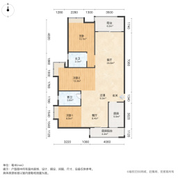 融侨悦江南3室2厅113.08㎡256万二手房图片