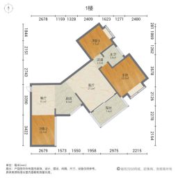 上城公馆3室2厅95.4㎡101万二手房图片