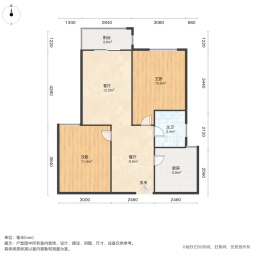 青馨居2室2厅77.41㎡60万二手房图片