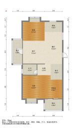 中建岳前雅居3室2厅119㎡338万二手房图片