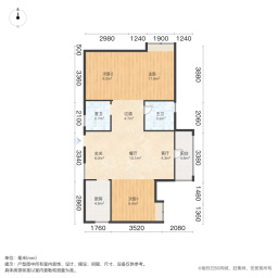 融侨悦江南3室2厅98㎡210万二手房图片