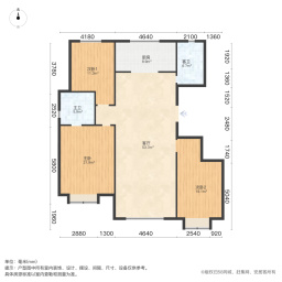 中核海润府海雅园3室1厅126.64㎡190万二手房图片