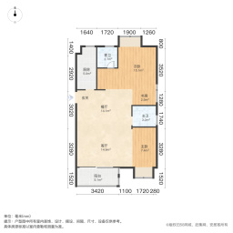 中建岳前雅居3室2厅89.2㎡189万二手房图片