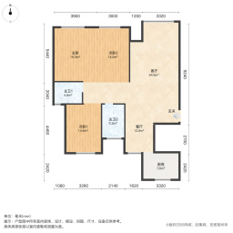 中恒首府3室2厅132.03㎡140万二手房图片