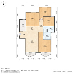 瀚海思念城4室2厅131.94㎡189万二手房图片