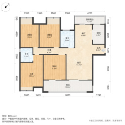 明昇壹城4室2厅143.74㎡179万二手房图片