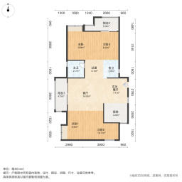 融侨悦江南4室2厅114.55㎡234万二手房图片