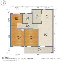 金桥西棠3室2厅95.44㎡143万二手房图片