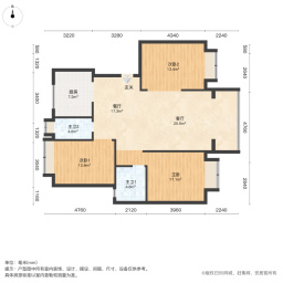 融侨新城泷郡4室2厅141.9㎡103万二手房图片