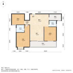 星雅美辰3室2厅109㎡73万二手房图片