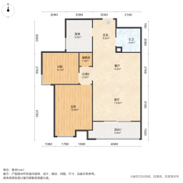 建邦华庭2室2厅94.09㎡215万二手房图片