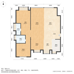 中庚香汇融江4室2厅132.85㎡117万二手房图片