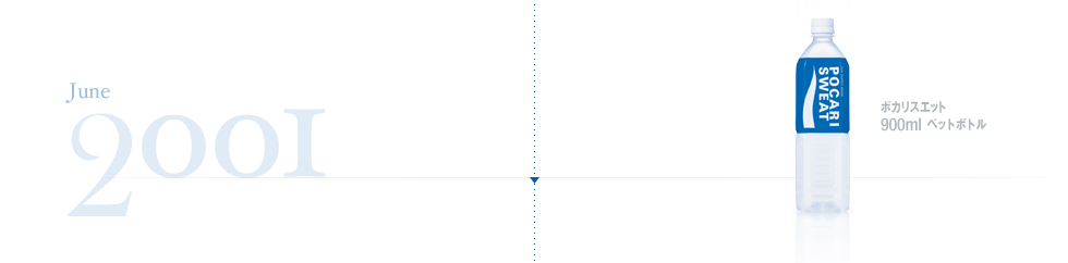 June,2001 ポカリスエット 900mlペットボトル