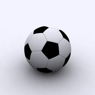 Fußball 3d model