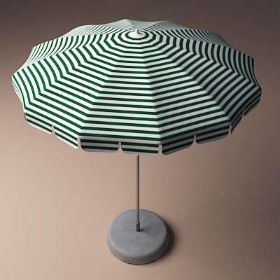 Garden umbrella 3d model