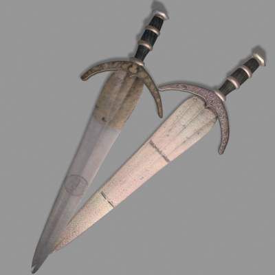 Messer royalty-free 3d model - Preview no. 2