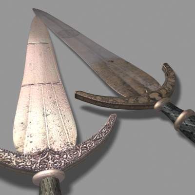 Messer royalty-free 3d model - Preview no. 4