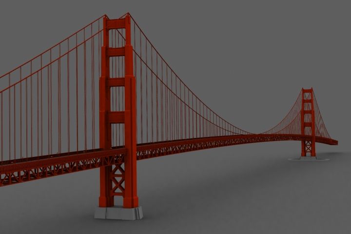 Brug 3d model