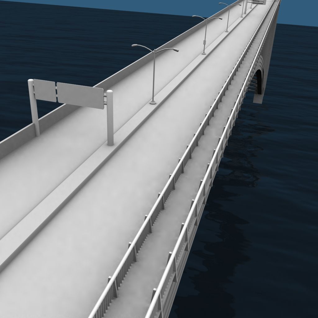 Brug 3d model