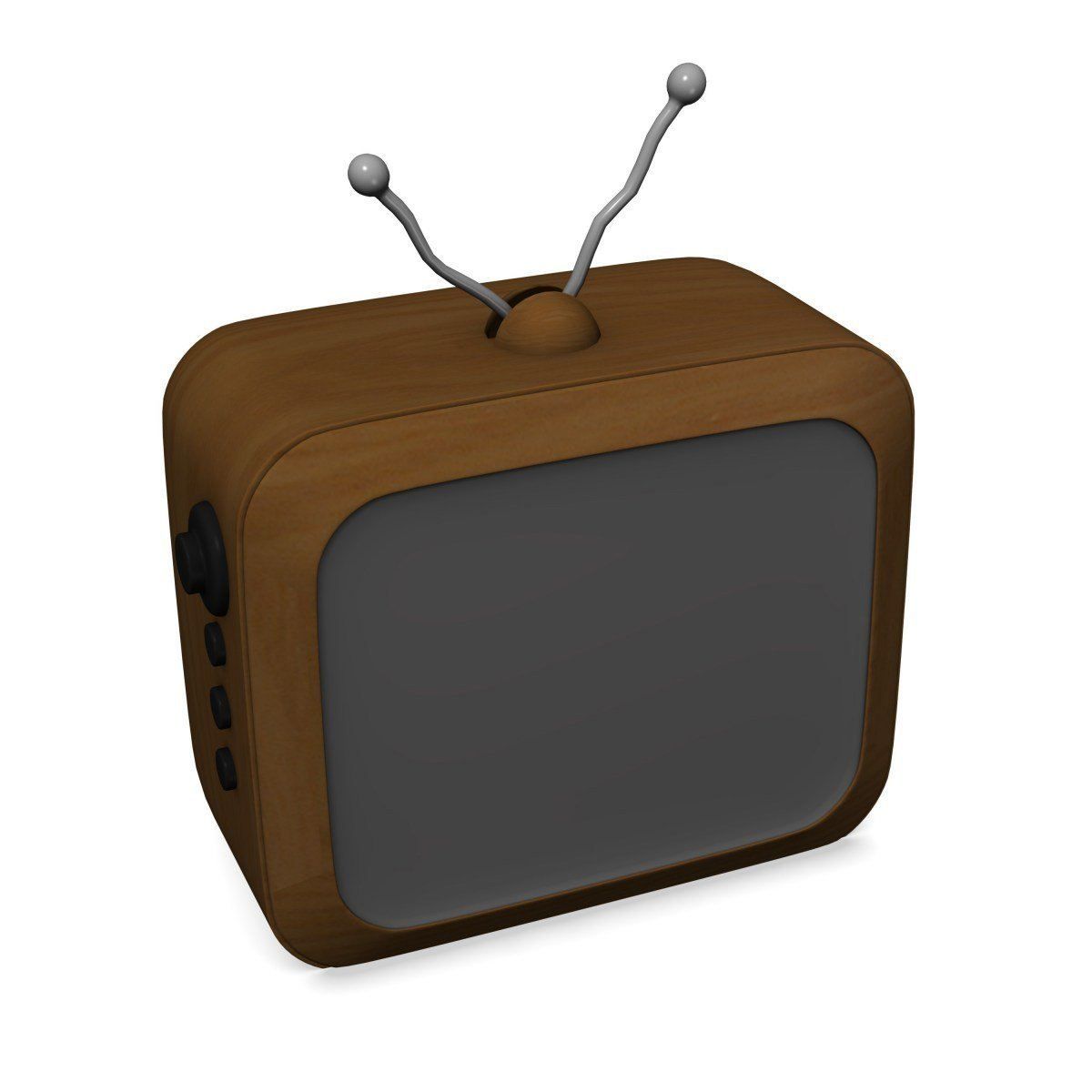 TV retro 3d model