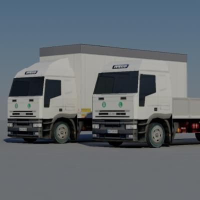 车辆卡车 3d model