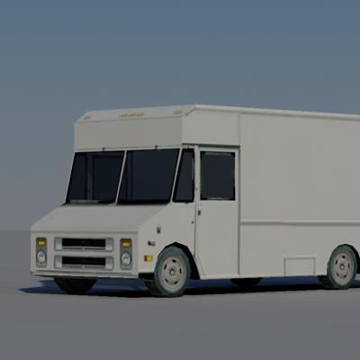 车辆卡车 3d model